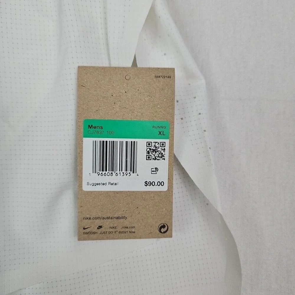 Nike 2023 Dri-FIT ADV AeroSwift 2" Racing Shorts White CJ7837-100 Men's Size XL - Picture 6 of 10